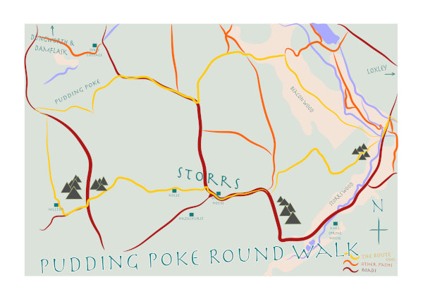 Maps of The Dark Peak: Pudding Poke