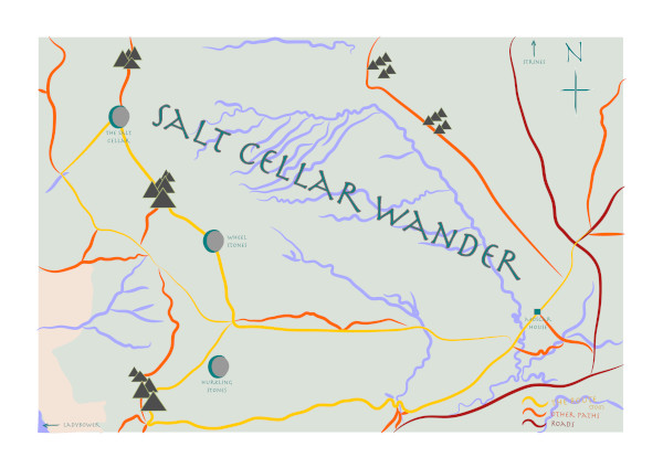 Maps of The Dark Peak: Salt Callar