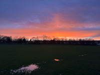 Sunset over Hellsborough Park