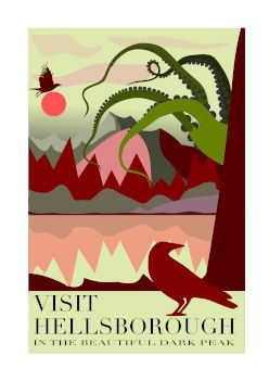 The Dark Peak Poster Gallery: Visit Hellsborough in the Beautiful Dark Peak by Dark Peak District Council